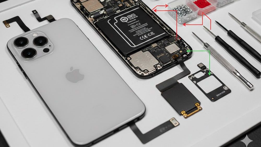 Réparabilité de l’iPhone 12 : Entreprogrès techniques et verrous Logiciels